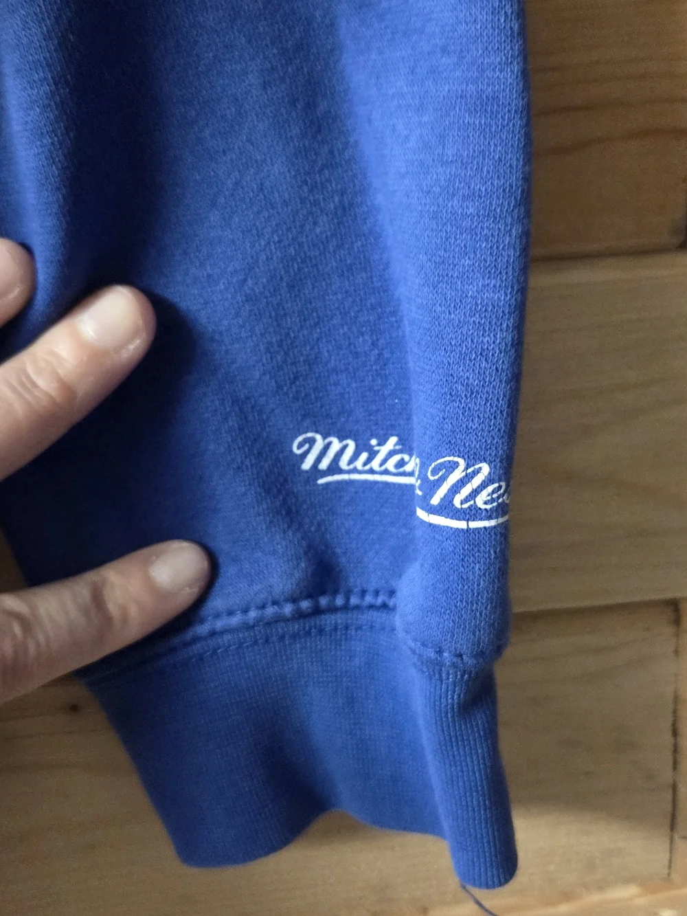 Mitchell & Ness Kids Unisex Royal Blue MLB Chicago Cubs Hoodie 14 / 16 - L EUC
